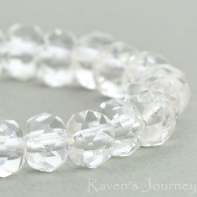 Rondelle (5x3mm) Crystal Transparent
