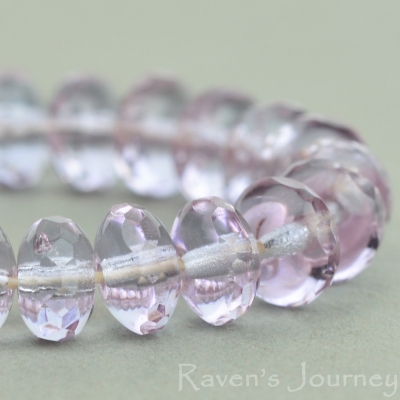 Rondelle (7x5mm) Fuchsia Transparent-osx