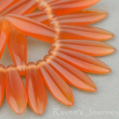 Medium Dagger (16x5mm) Carnelian Opaline