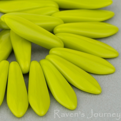 Medium Dagger (16x5mm) Gaspeite Opaque-osx