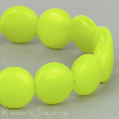 Lentil (10mm) Gaspeite Silk-osx
