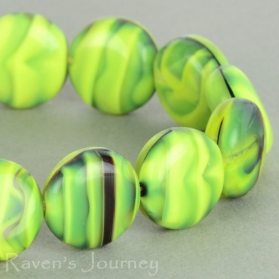 Lentil (10mm) Yellow Tiger's Eye-osx