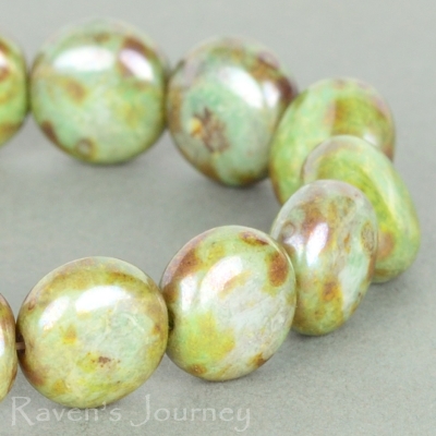 Lentil (10mm) Greenstone Finish