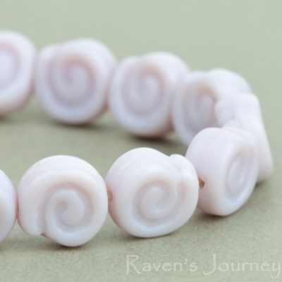 Snail (8mm) Lavender Opaque