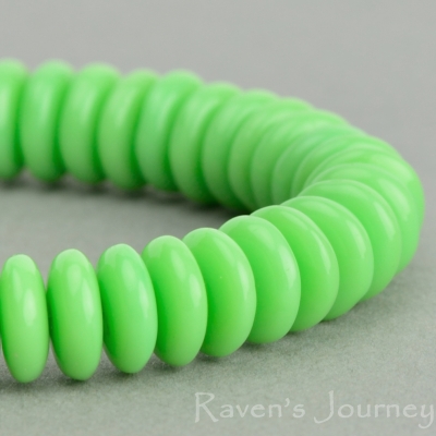 Disc Spacer (6mm) Green Retro Opaque