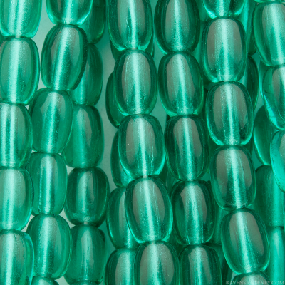 Oval (6X4mm) Emerald Green Transparent