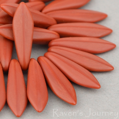 Medium Dagger (16x5mm) Brown Opaque Matte-osx