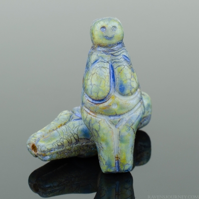 Goddess (25x10mm) Bluestone Finish Opaque