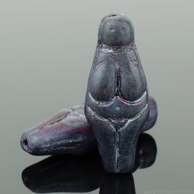 Goddess (25x10mm) Blue Purple Iris Finish Opaque