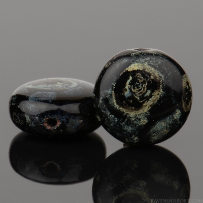 Lentil (11mm) Jet Black with Picasso Finish