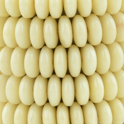 Disc Spacer (6mm) Ivory Luster