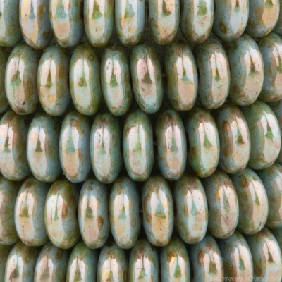 Disc Spacer (6mm) Lustered Green Stone Finish