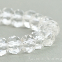 Rondelle (5x3mm) Crystal Transparent