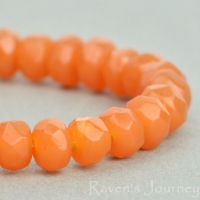 Rondelle (5x3mm)  Brown Carnelian Opaline-osx