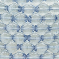 Bicone (6X6mm) Crystal with Blue Luster