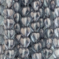 Small Heart (6mm) Purple Blue Luster Transparent