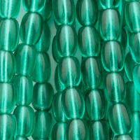Oval (6X4mm) Emerald Green Transparent