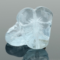 Pansy (13x11mm) Alexandrite Transparent, 35 LOOSE Beads per Unit *Last Unit Remaining*